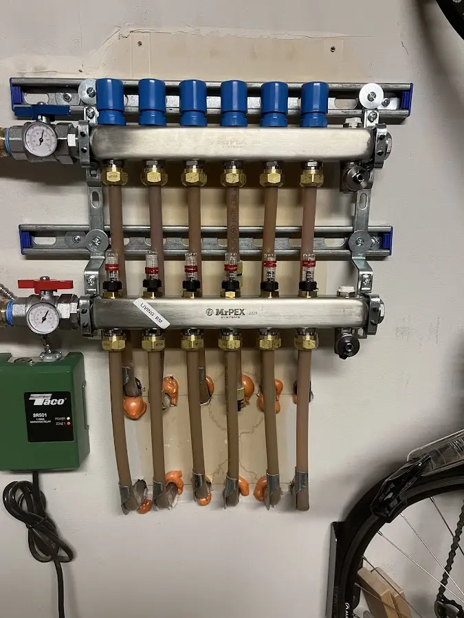 Plumber performing Leak Detection at a residential property in Crest